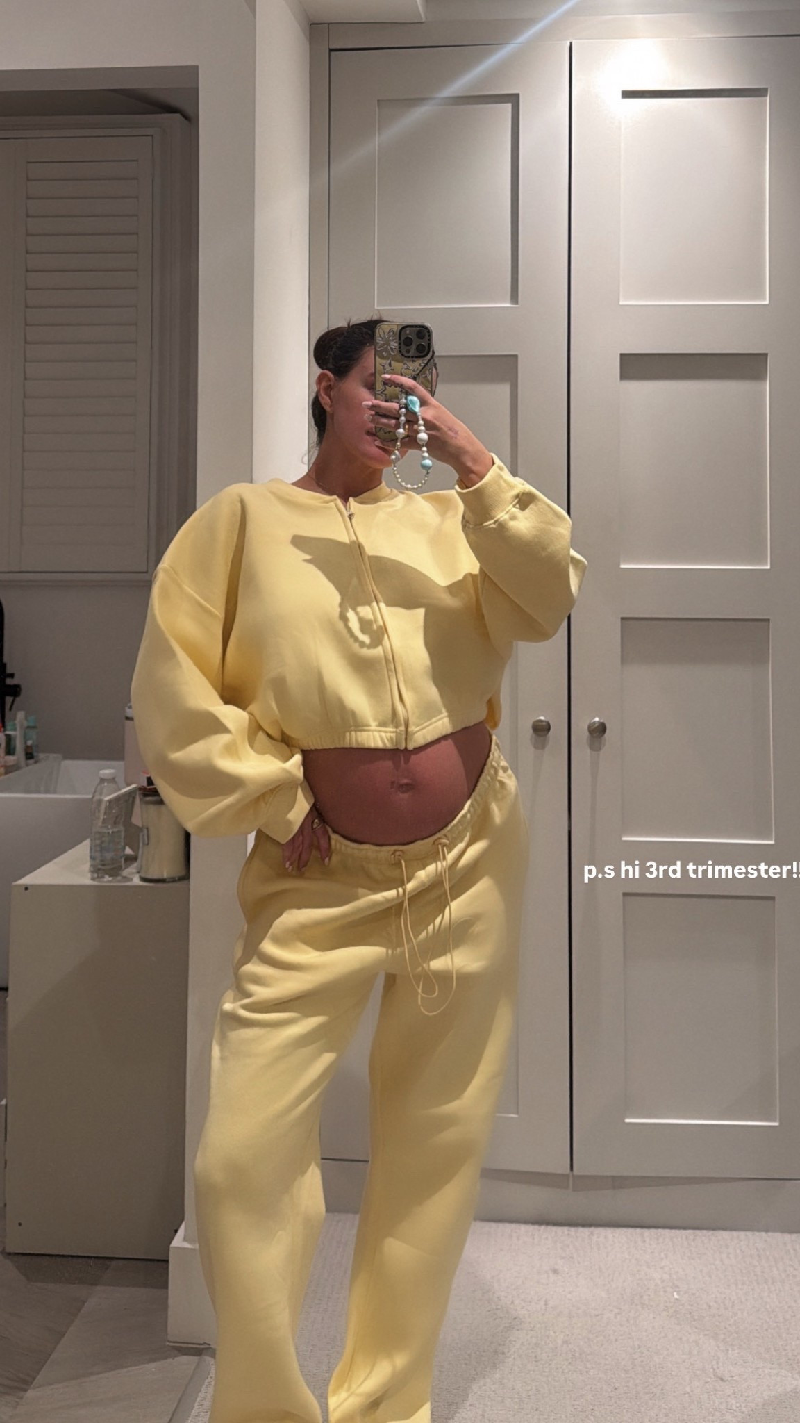 THE FIT OF THIS TRACKIE!!!!! everything! Off to order in every colour, butter yellow currently sold out (im in M joggers, XL jumper)  

#LTKuk #LTKsummer #LTKstyletip