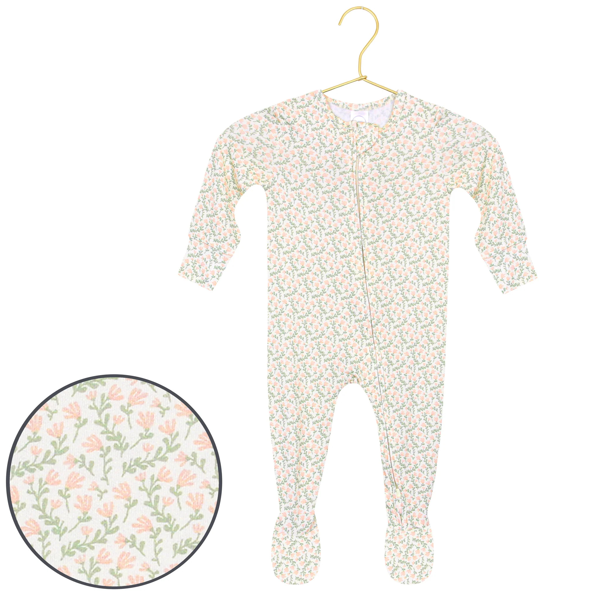 Quincy Zipper Footies | Lou Lou & Company