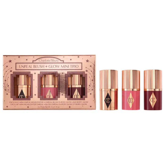 Mini Unreal Blush + Glow Trio | Sephora (US)