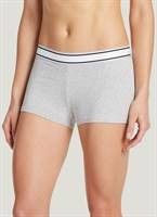 Jockey Retro Stripe Sleep Shorts, grey heather, S | Jockey