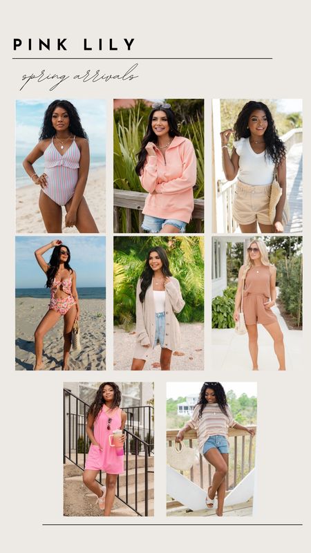 Rounding up all my recent spring picks at Pink Lily! 

Pink lily, spring arrivals, trending fashion, pink pullover, paper bag shorts, beach fashion 

#LTKstyletip #LTKSeasonal