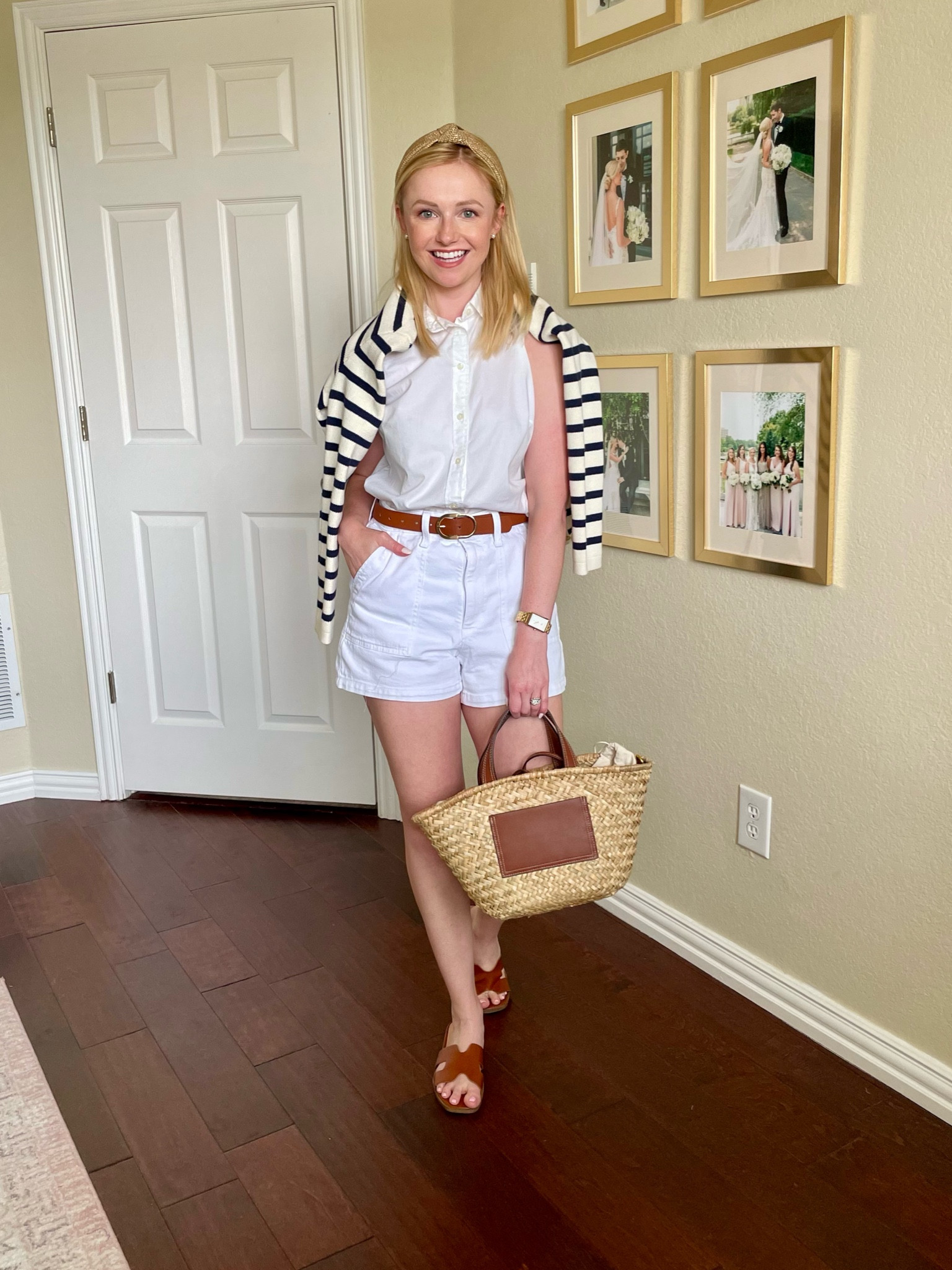 These shorts run large, I recommend sizing down one! | coastal summer outfit, coastal granddaughter, white shorts, summer outfit, casual summer outfit 

#LTKSeasonal #LTKStyleTip #LTKFindsUnder100