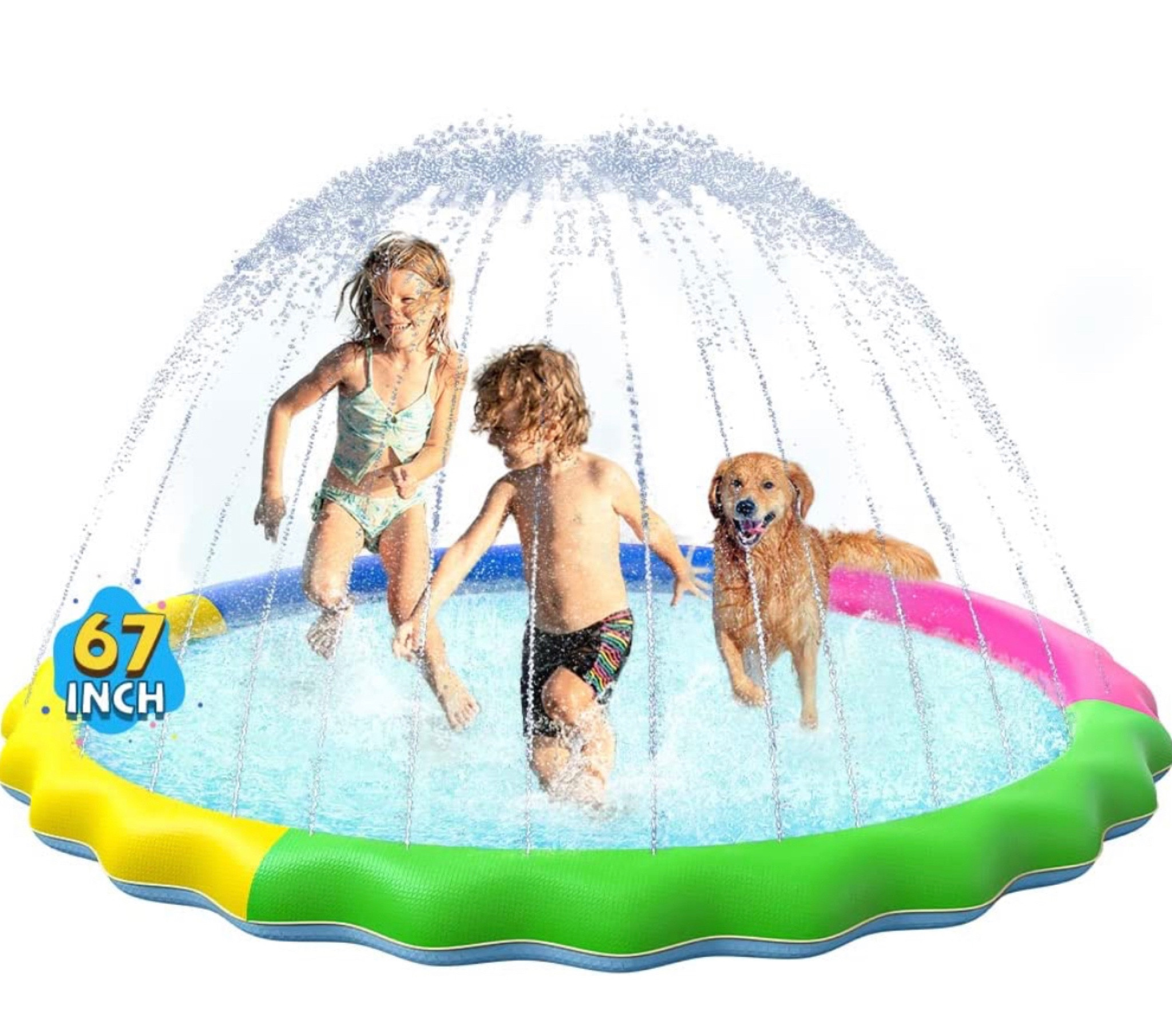 Must have splash pad for summer! Super durable and my kids love it:) #amazonwin #summertoy #summerfind #summerfun #summerfun

#LTKSeasonal #LTKfamily #LTKkids