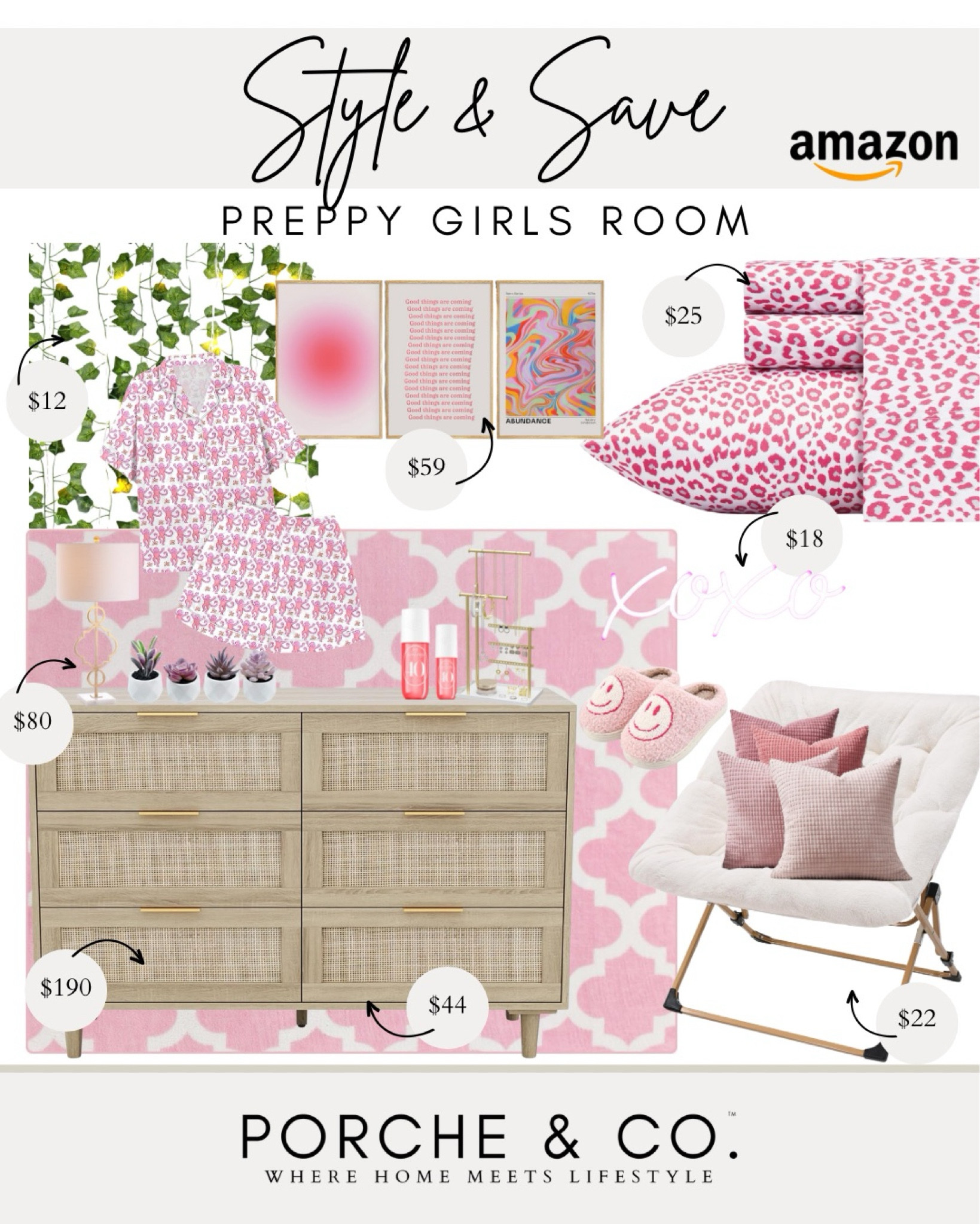 Style and save, Amazon preppy girls room, girls bedroom, preppy decor
#visionboard #moodboard #porcheandco

#LTKHome #LTKKids #LTKStyleTip