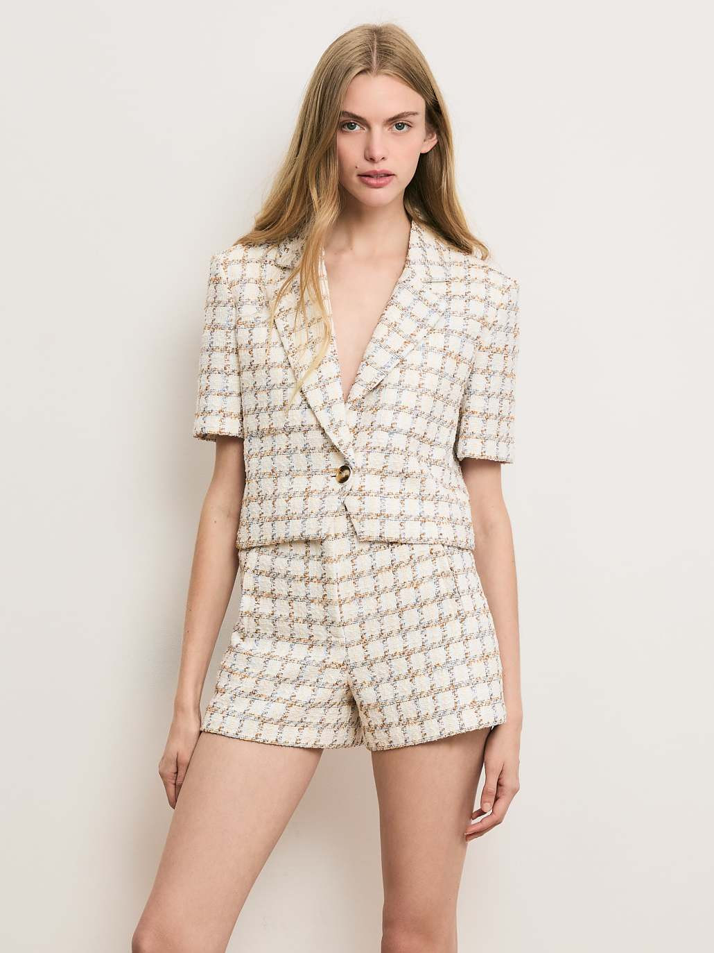 Jazmin Tweed Short | Veronica Beard