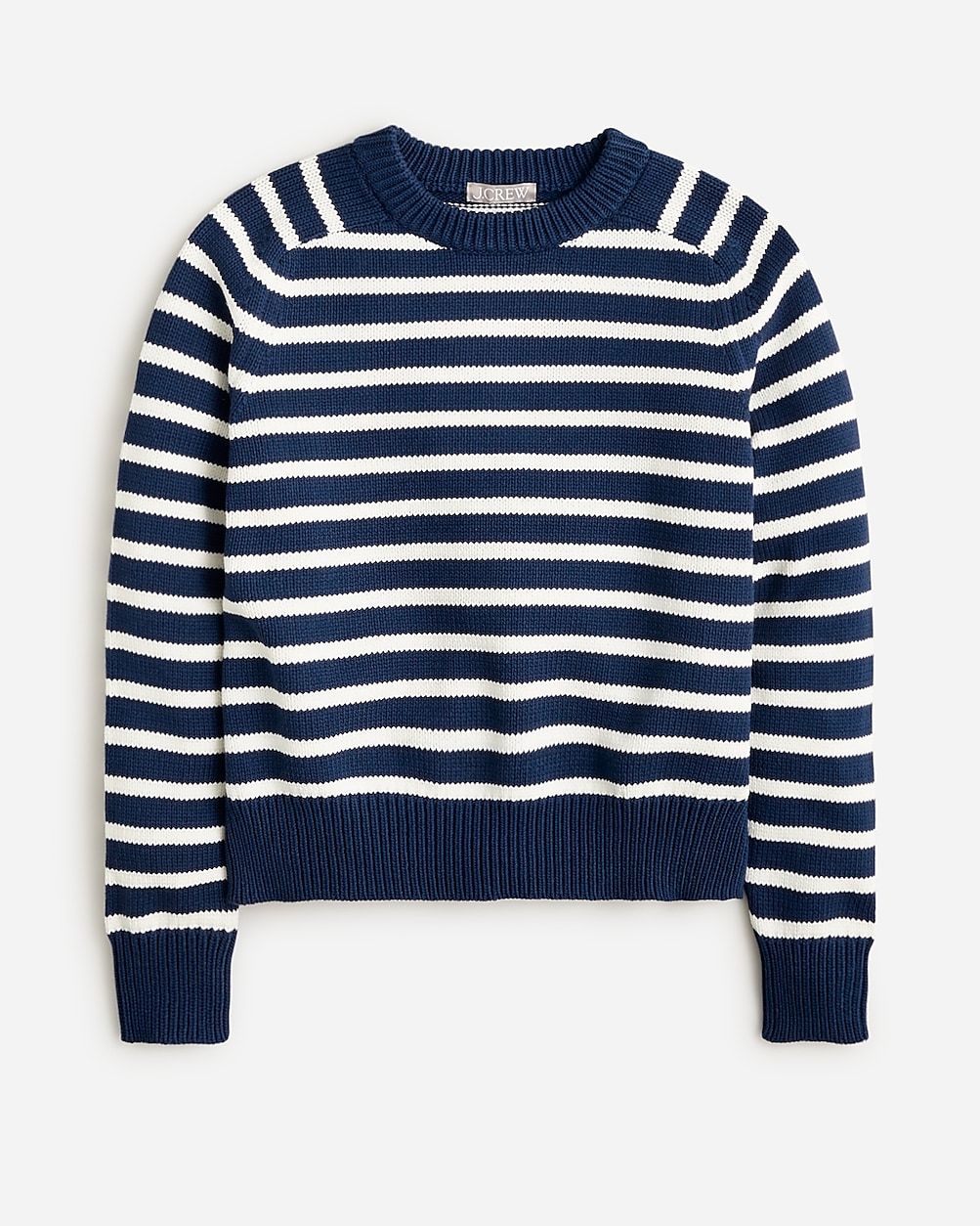 Relaxed pullover sweater in stripe | J.Crew US