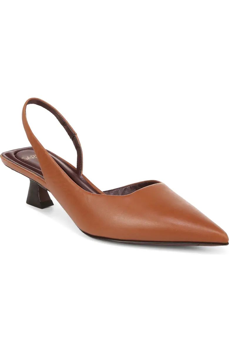 Devin Kitten Heel Slingback Pump (Women) | Nordstrom