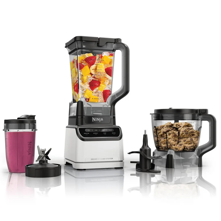 Ninja Grand Kitchen System 1200 Watts, Blender, 4 Preset Auto-iQ Programs | Walmart (US)