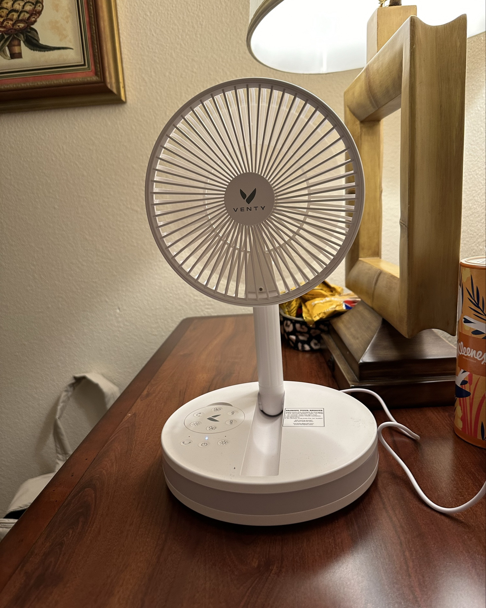 My new Best Friend!  Dane bought this for me a while back and I just found it while unpacking.  It’s the perfect travel fan!  Multiple speeds, 3 levels of light at the base AND it oscillates!  We are traveling and this is PERFECT! #LTKtravel #LTKtravelfan 

#LTKSaleAlert