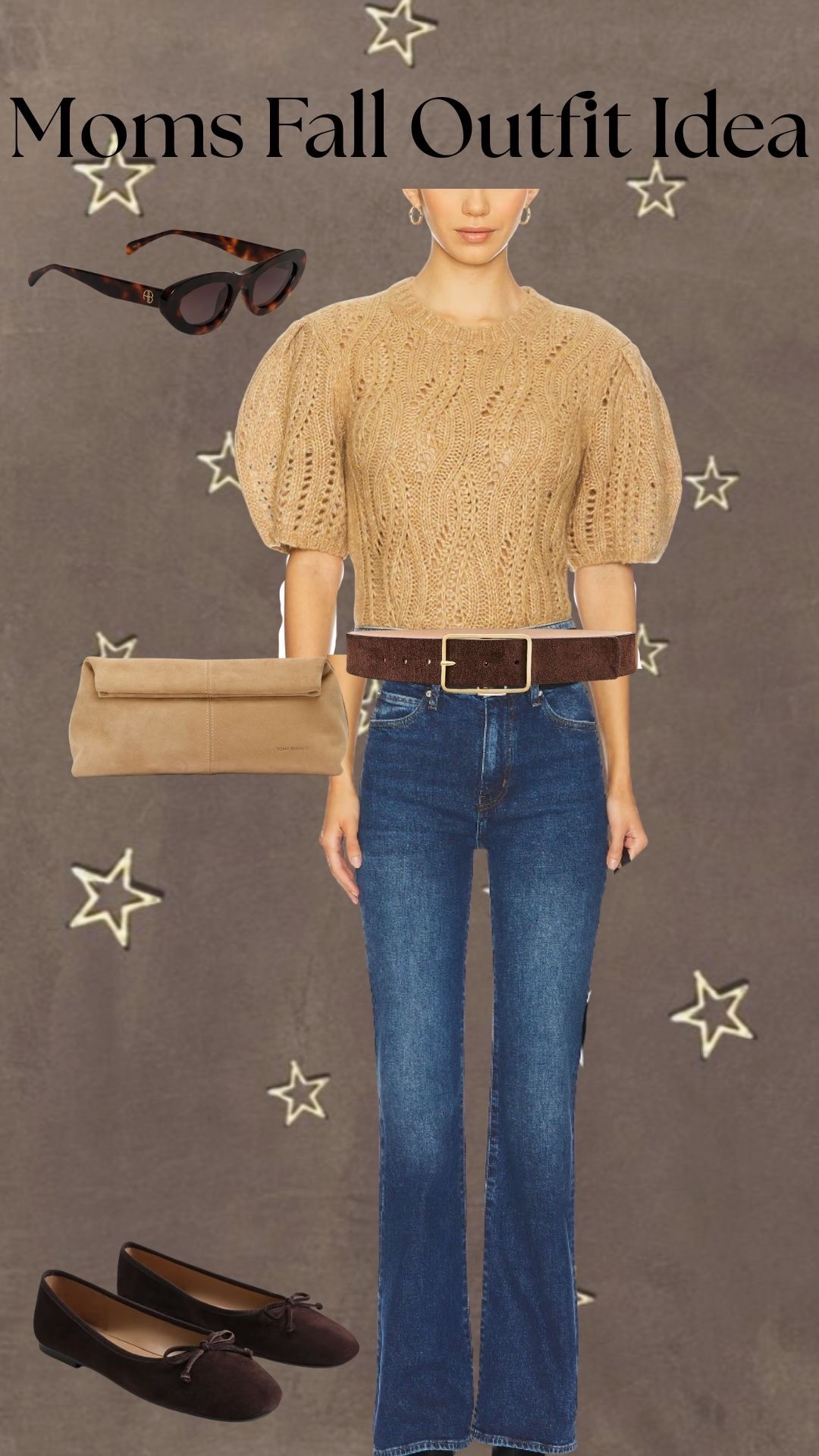 Moms Fall Outfit Idea
The Garment Valentina Sweater, FRAME The Arrow Jeans in Rival, B-Low the Belt Milla Suede Belt, ALYS Wheat Suede Bag, Alie Ballet Flat, Roma Sunglasses!

#LTKItBag #LTKStyleTip #LTKShoeCrush