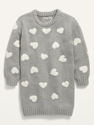 Patterned Cocoon Sweater Dress for Gir | Old Navy (US)