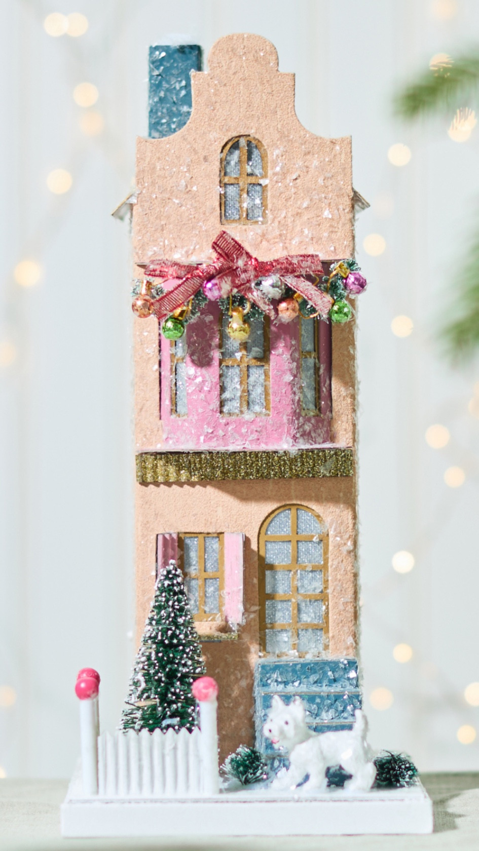The Tall Orange Townhouse Christmas Village piece adds a charming, festive touch to any holiday display. Detailed with a cozy chimney for Santa and a garland-adorned bay window, this vibrant orange townhouse brings warmth and character to your Christmas village. Perfect for creating a lively, nostalgic scene, it’s a delightful addition that captures the spirit of the season.

#LTKHome #LTKSeasonal #LTKHoliday