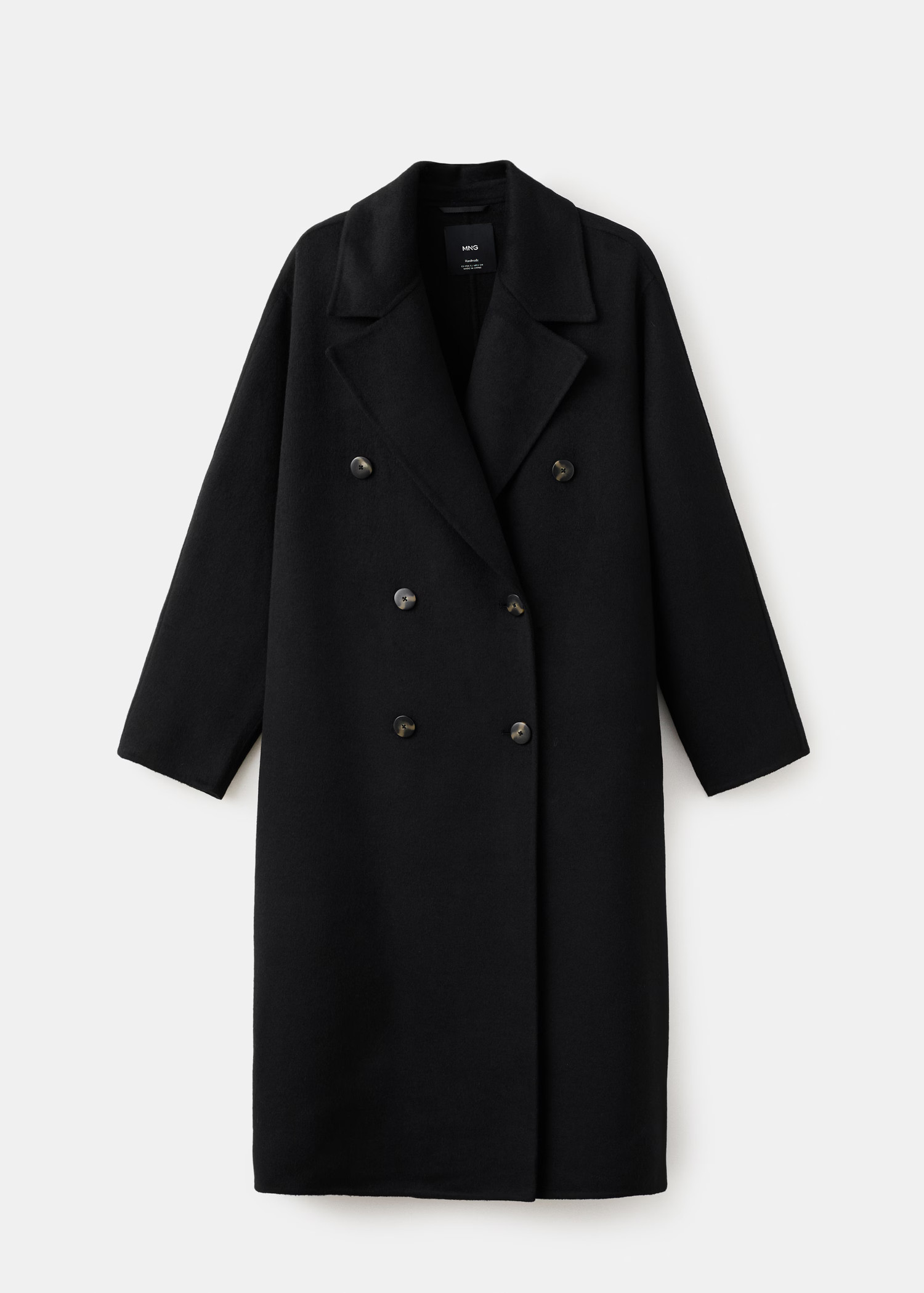 Handmade oversized wool coat | Mango (US/MX/AU)