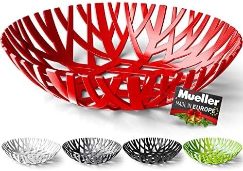 Mueller Fruit Basket, European Fruit Bowl, Fruit and Vegetables Holder for Counters, Kitchen, Cou... | Amazon (US)