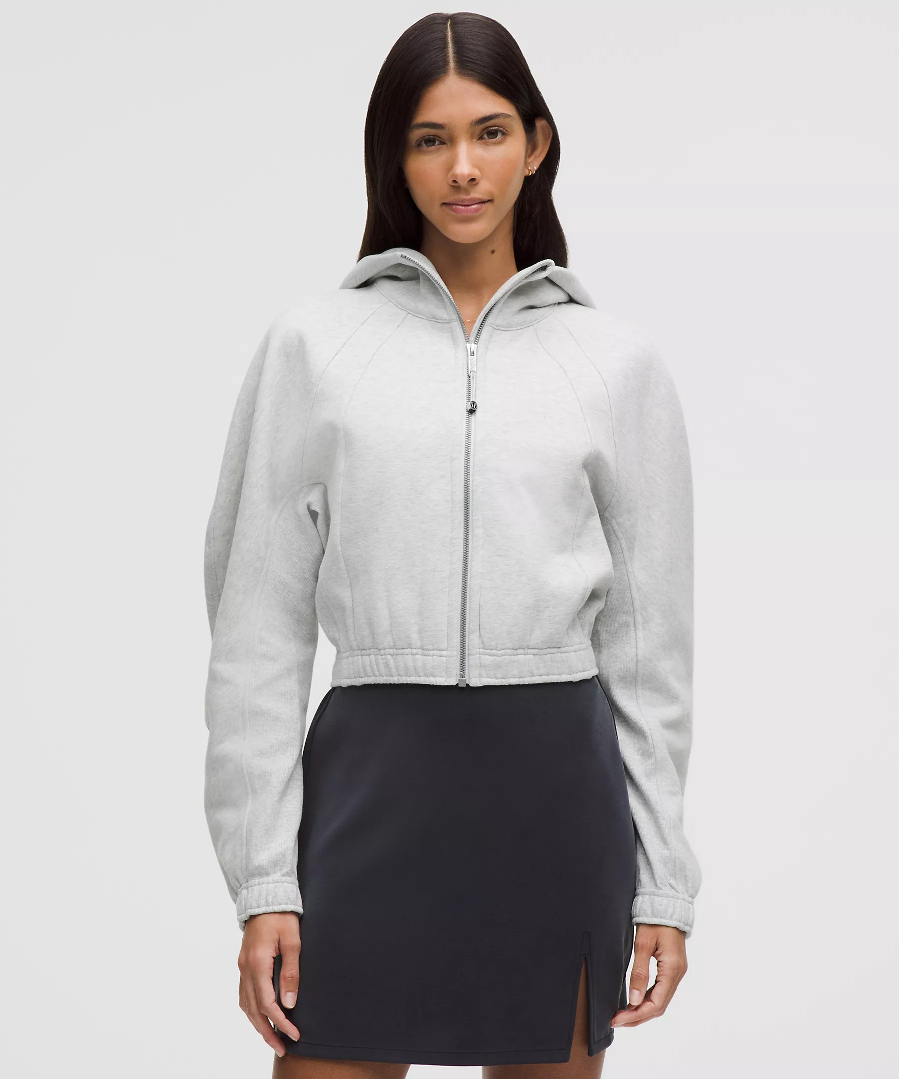 Scuba Full-Zip Cropped Hoodie | Women's Hoodies & Sweatshirts | lululemon | Lululemon (US)