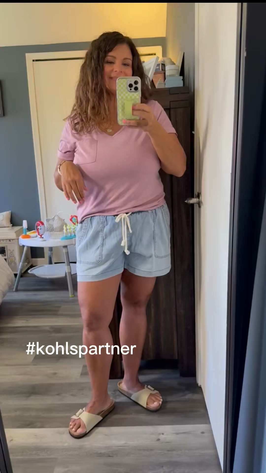 Easy spring outfit you’ll grab on repeat ☀️ Pull-on shorts + V-neck tee + slides
These SO pull-on shorts are a hidden gem… lightweight, elastic waist with a drawstring, and actually flattering (size down if you’re between 🙌)
The V-neck pocket tee is Pink Republic (Kohl’s exclusive) and comes in so many colors—one of those basics you’ll want in multiples
Finished with these Sonoma buckle slides that go with everything
Kohls outfit pull on shorts outfit elastic waist shorts comfy summer outfit v neck tee womens casual outfit mom outfit ideas easy everyday outfit buckle slides sandals sonoma sandals pink republic tee kohls exclusive spring outfits 2026 affordable fashion kohls finds casual mom outfits
@shop.ltk @kohls #liketkit #ad #kohlspartner #kohlsfinds


#LTKootd #LTKmomlife #LTKBump