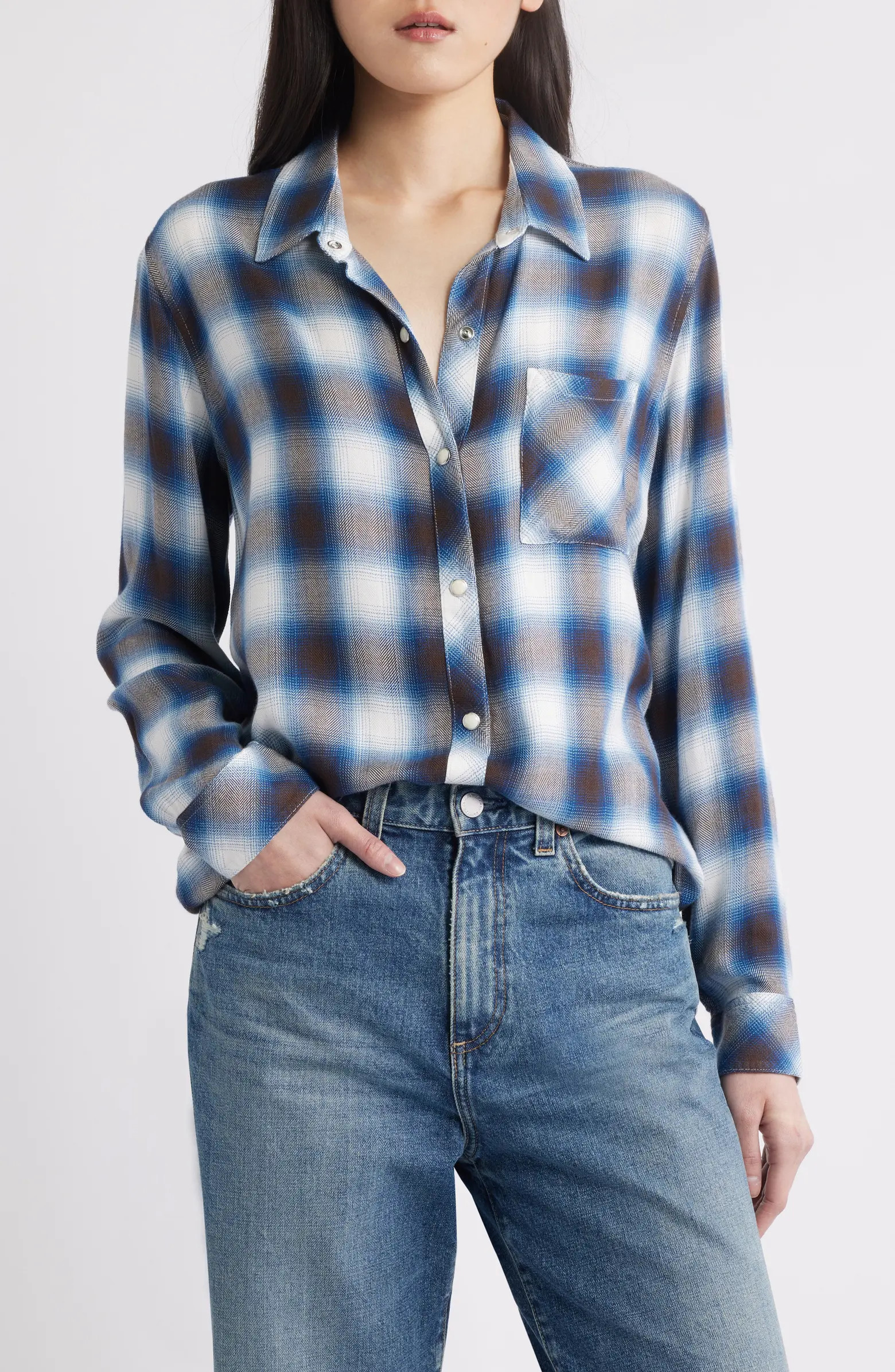 Hunter Plaid Button-Up Shirt | Nordstrom