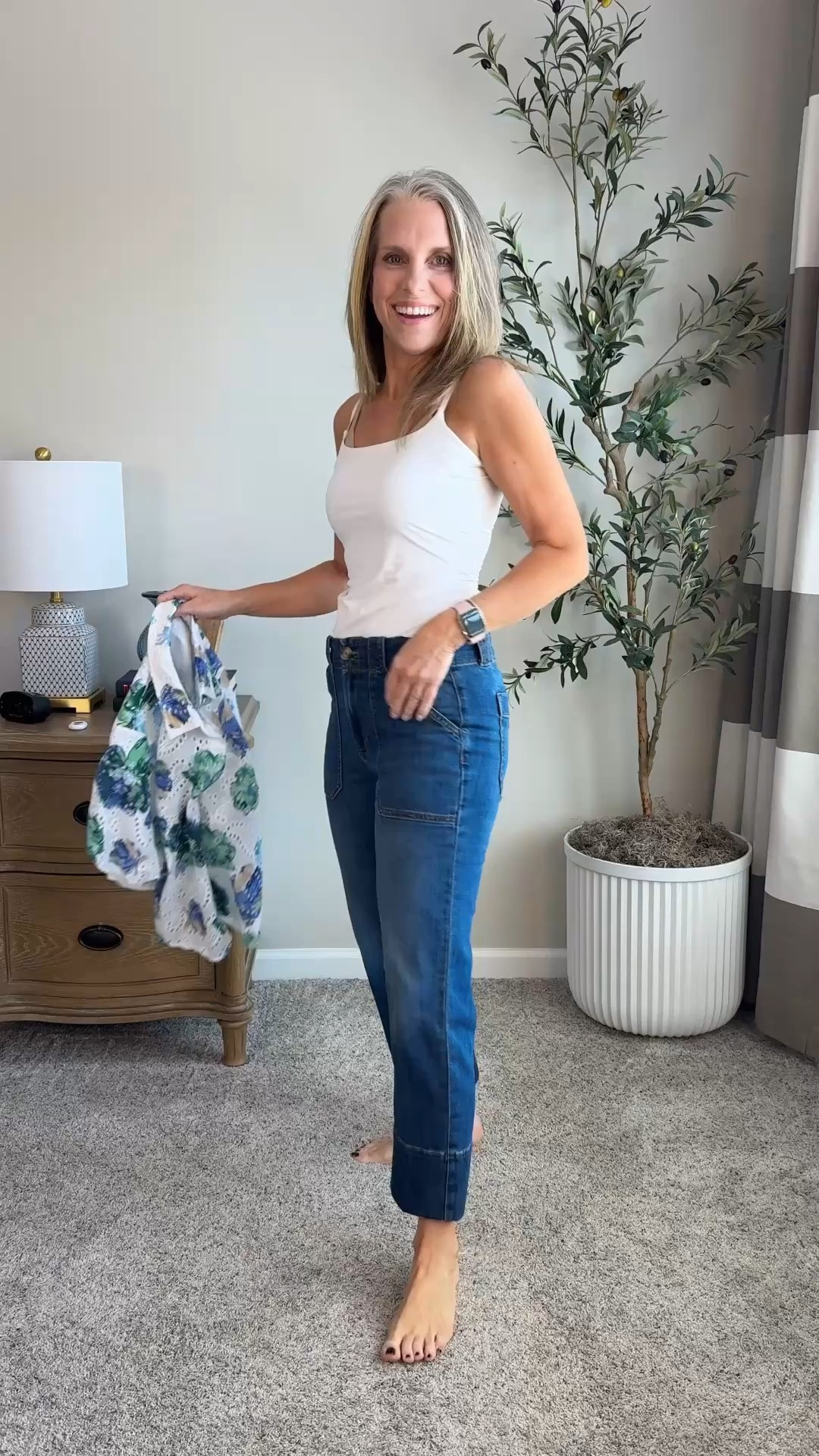 Chico’s Buy More, Save more sale. 
I’m wearing 00 Jeans and 0 top

Use COAST20 on my new bracelet stack 

#LTKOver40 #LTKSaleAlert #LTKootd