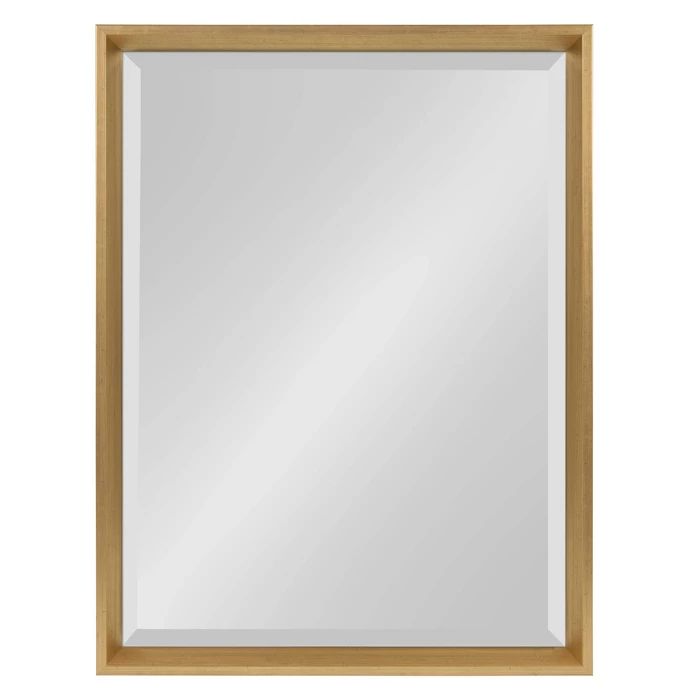 19.5"x25.5" Calter Framed Wall Mirror Gold - Kate and Laurel | Target