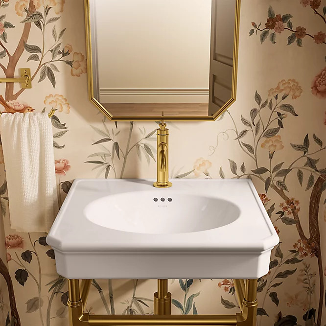 Claude by Studio McGee 24" Console Table Bathroom Sink | K-39303-1 | KOHLER | Kohler