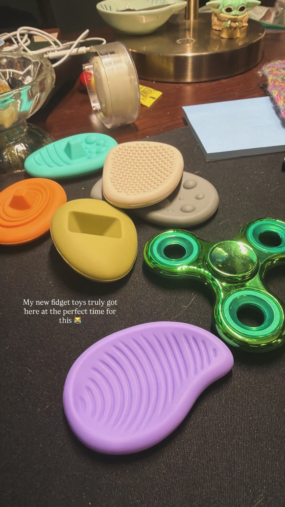 My new fidget toys truly got here at the perfect time for the waiting room for Noah Kahan tickets 😹

#LTKmorningroutine #LTKselfcare #LTKstorytime