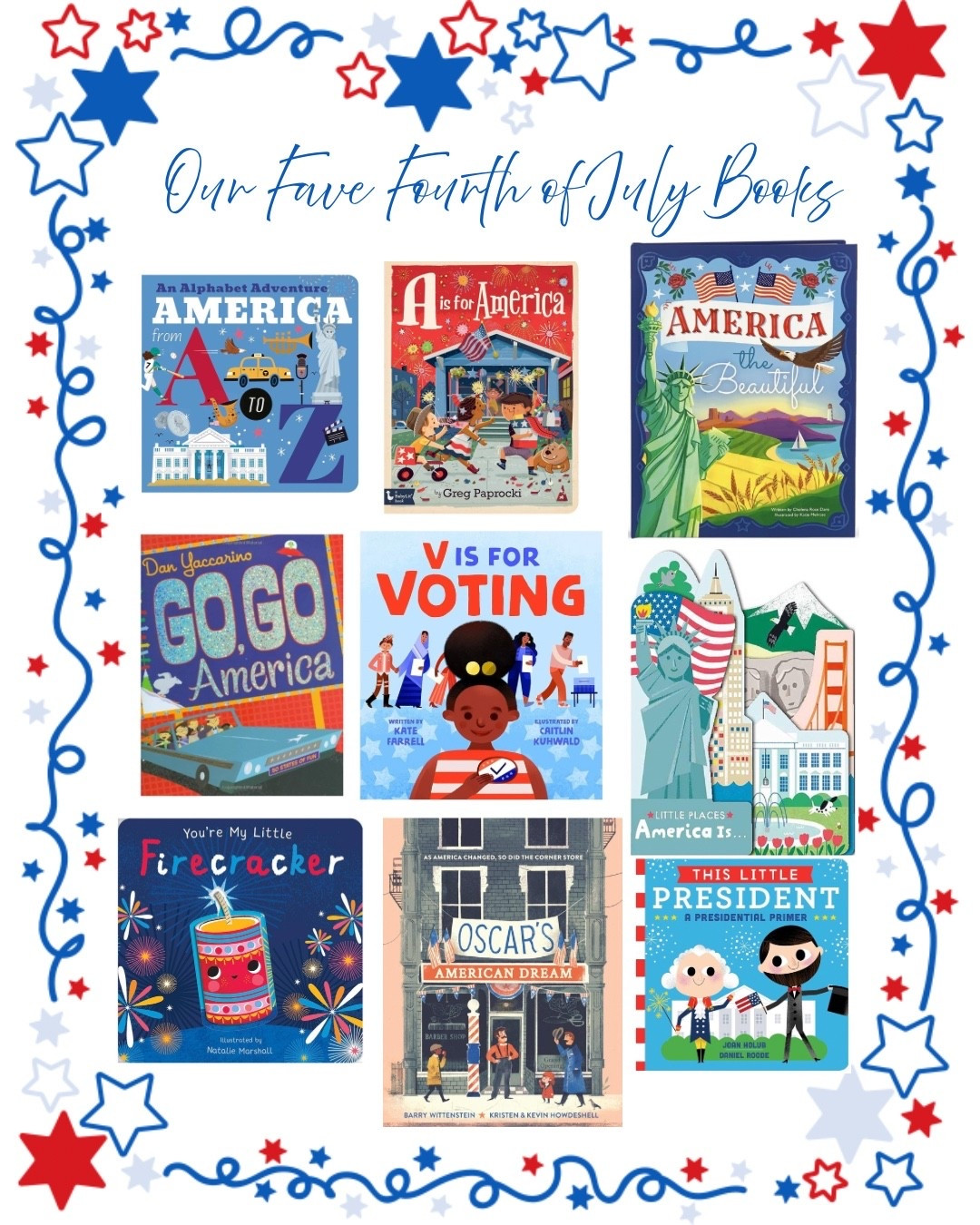 Are your bookshelves ready for the 4th? 🇺🇸 Oscar’s American Dream is hands down my favorite! 

#LTKFamily #LTKHome #LTKKids