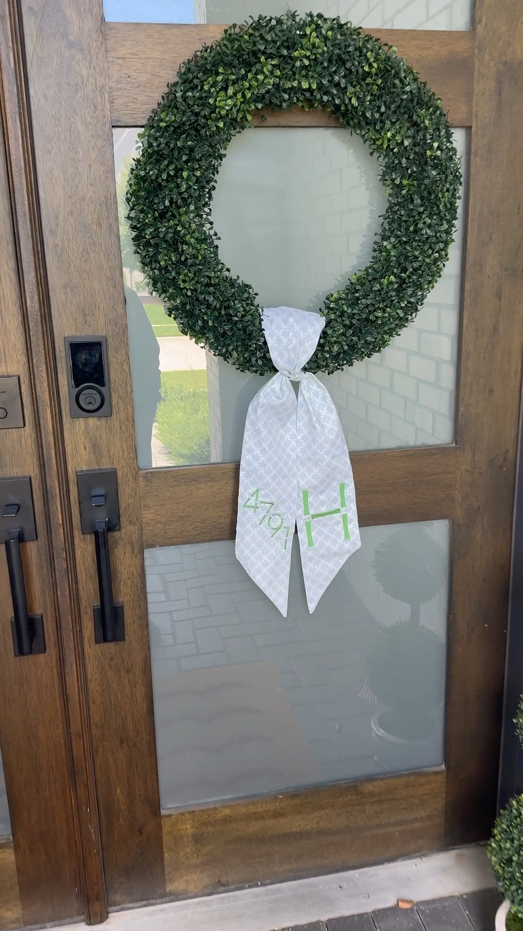 Wreath sash 
Summer patio

#LTKHome