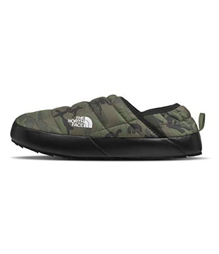 The North Face Men's Thermoball Traction Mule V Winter Shoe | Insulated & Water Repellent, Rubber Outsole, Thyme Brushwood Camo Print/Thyme, 12 | Amazon (US)