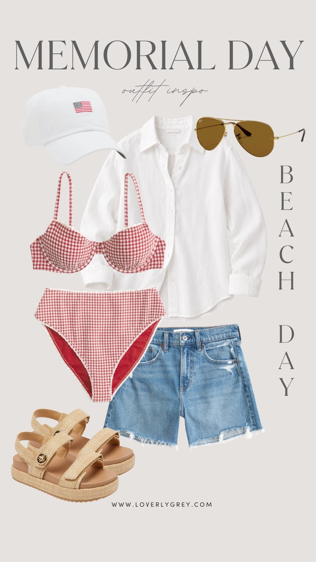 How cute is this Memorial Day beach look?! 😍👏🏼

Loverly Grey, Memorial Day outfit ideas, beach day outfit

#LTKootd #LTKSeasonal #LTKSwim