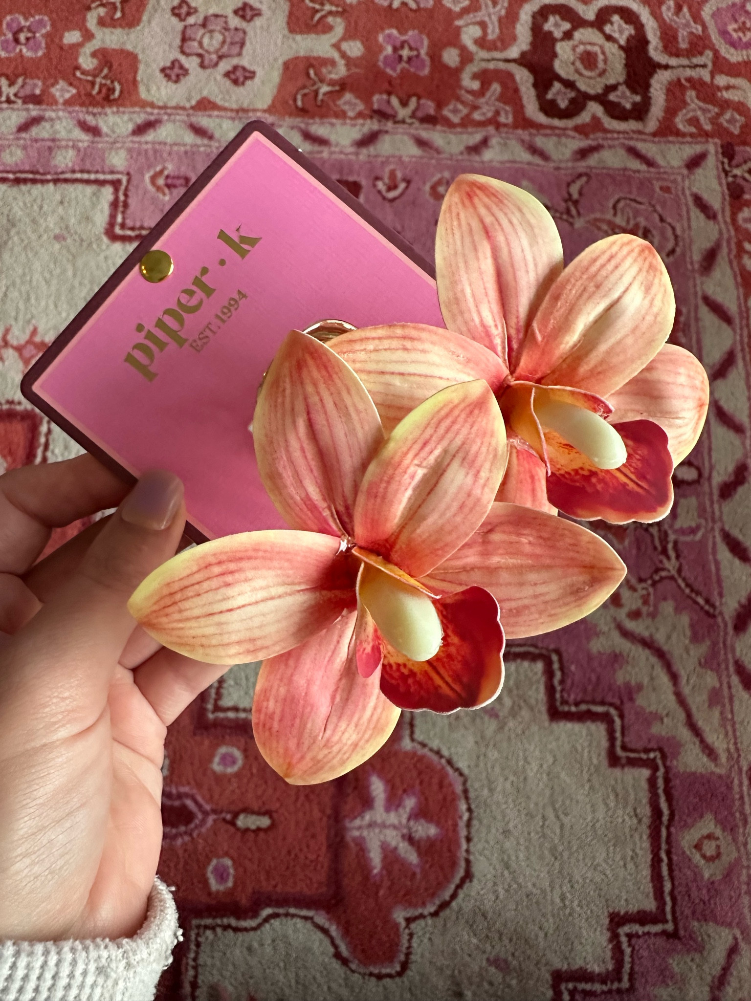 Hawaiian tropical flower claw clip! I can’t wait for my next cruise or beach vacation to wear! Perfect for a quick  vacation hairstyle or easy updo! 

#LTKbeauty #LTKSeasonal #LTKtravel