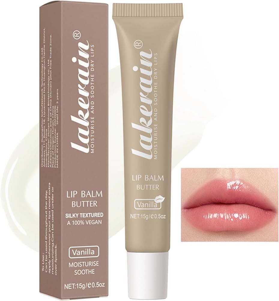 Erinde Lip Butter Balm, Moisture Hydration Lip Butter Gloss, Sheer Tinted Lip Mask and Lip Balm, ... | Amazon (US)