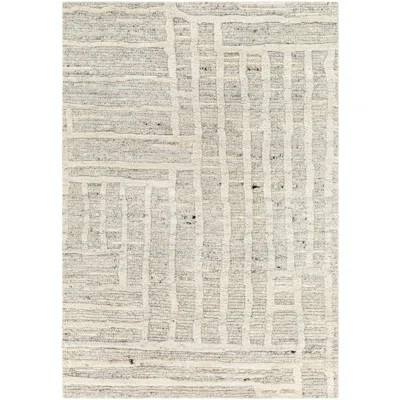 Edwardo Handwoven Wool Beige/Light Gray Area Rug | Wayfair North America