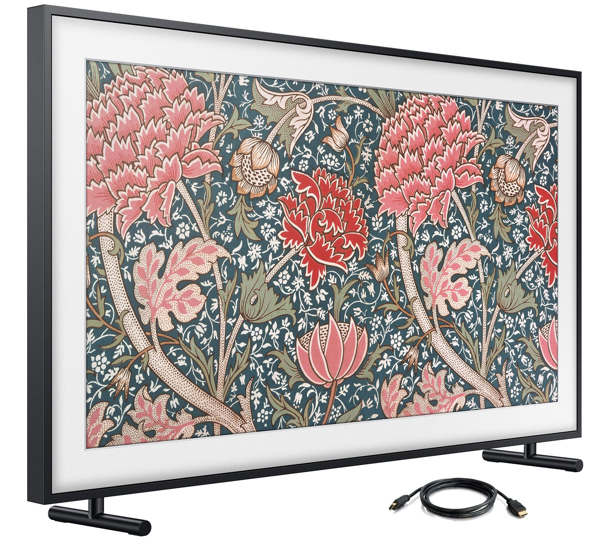 Samsung The Frame 55" QLED Smart 4K UHD TV with6' HDMI Cable | QVC