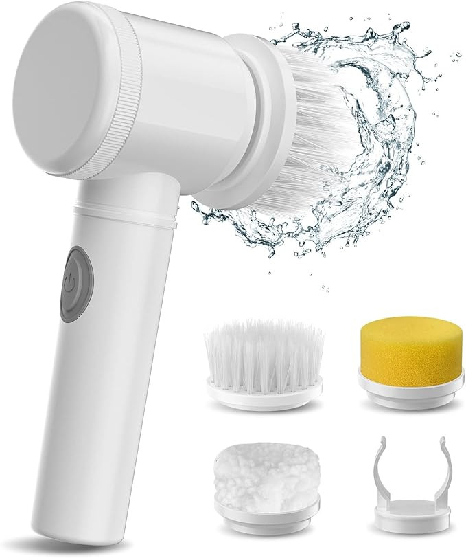 SOARING Electric Cleaning Brush , Cordless Electric Scrubber for Kitchen,Bathroom,Shower Door,Bat... | Amazon (US)