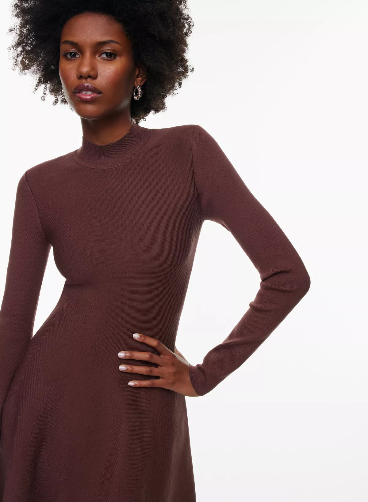 SCULPT KNIT AMBIENT DRESS | Aritzia