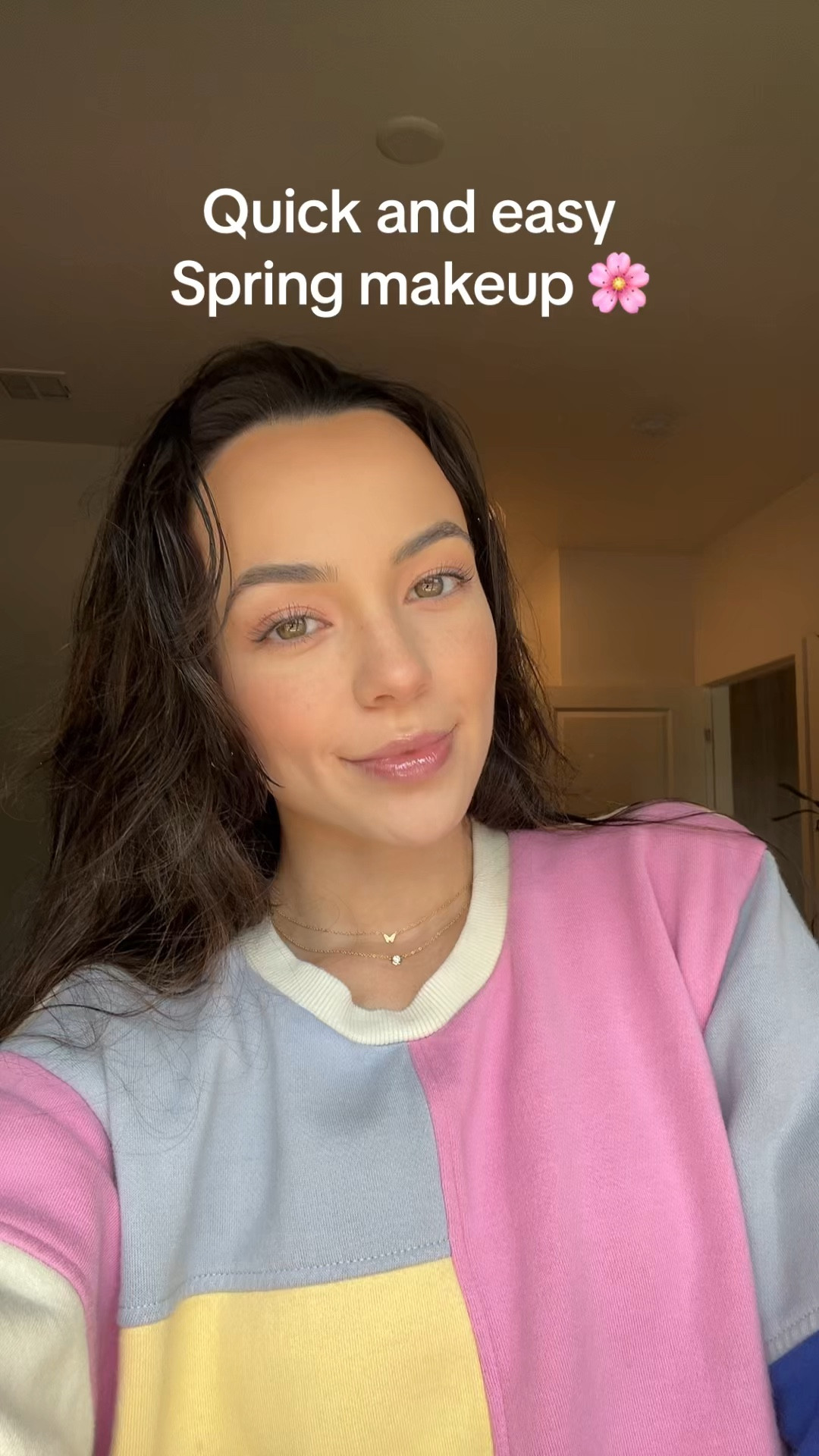 Easy spring everyday makeup! I love that most of these products are clean and not harmful for your skin! My favorite kind of makeup look to do is simple every day looks, but I love to change it up a bit here and there with different eyeshadow colors! 🌸

#LTKbeauty #LTKSeasonal #LTKVideo