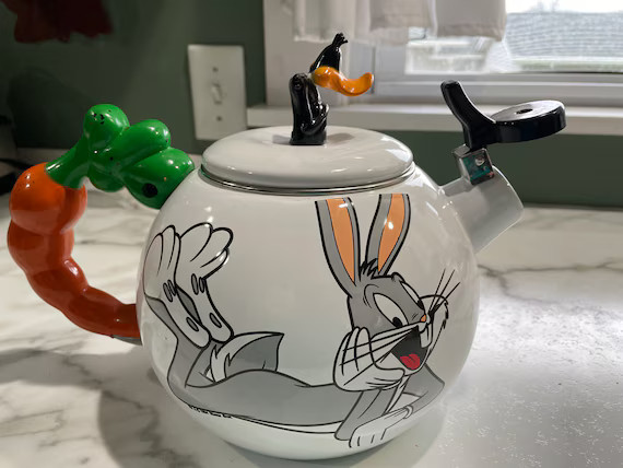 1994 Kamenstein Bugs Bunny and Daffy Duck Tea Kettle | Etsy | Etsy (US)