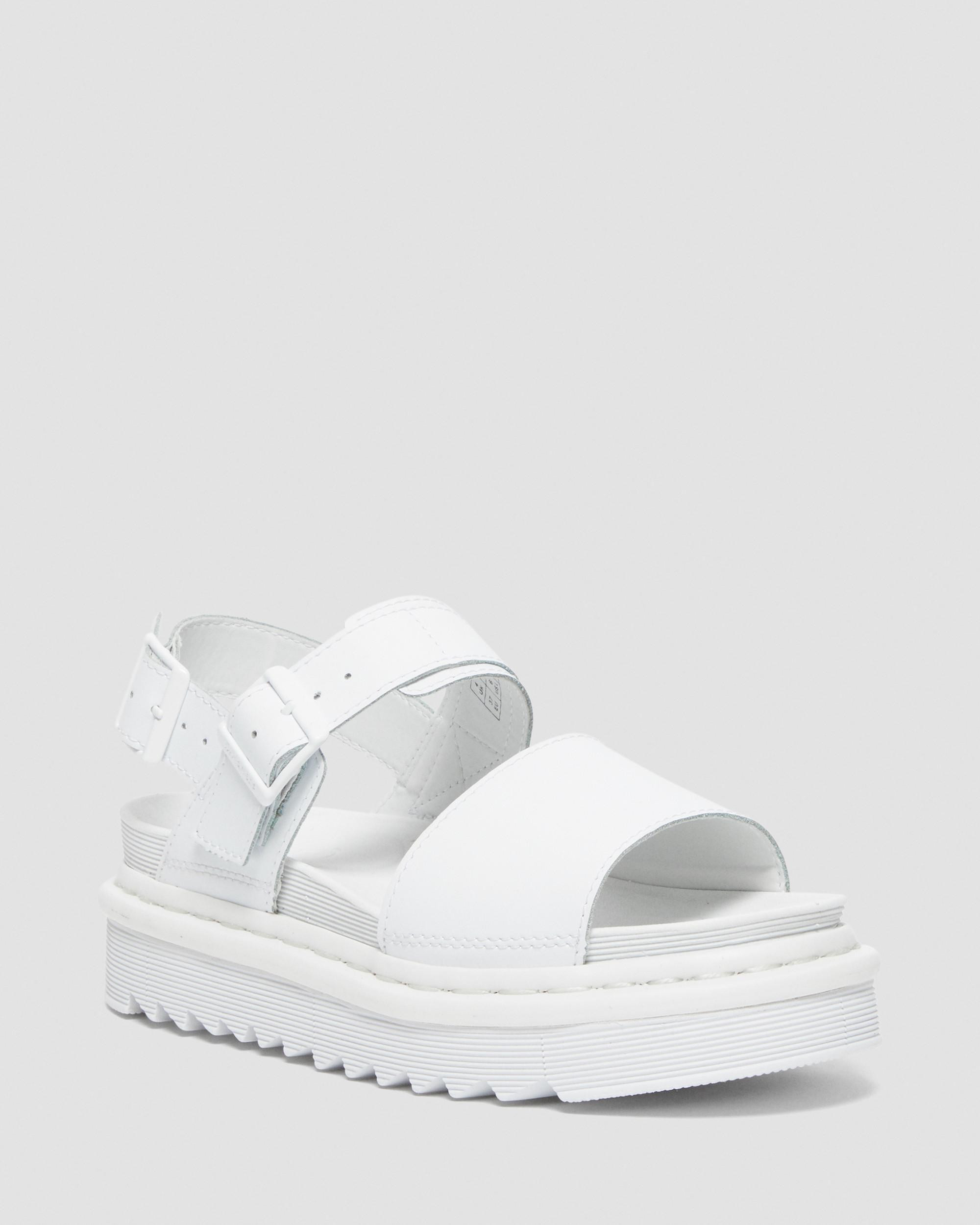 Voss Mono Hydro Leather Strap Sandals | Dr. Martens