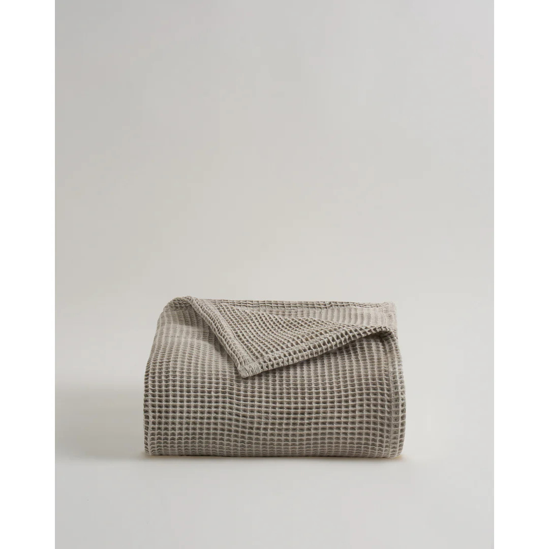Organic Lofty Waffle Blanket | Quince
