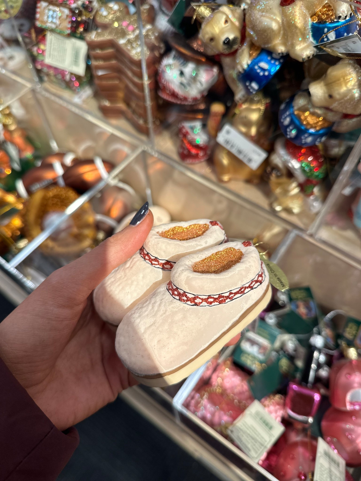 Ugg ornament 
Nordstrom find
Gift idea 

#LTKHoliday #LTKFindsUnder50