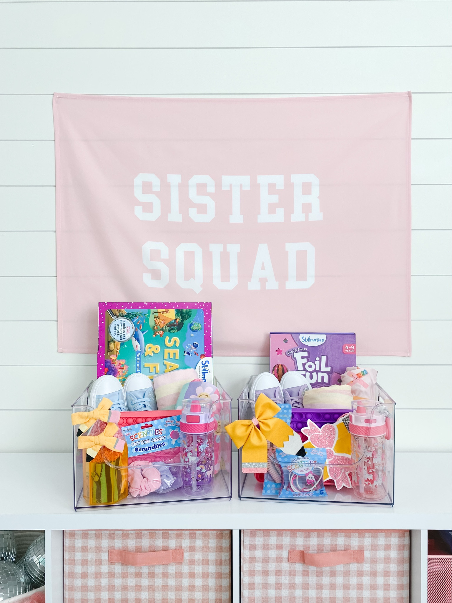 Surprising the girls with their Back to School Baskets today. Can’t believe we have less than a week until school starts✏️ 🚌 🍏 

Watch my story for a more classic BTS basket 

Pencil purse @bellynnecrafts
Save w/ code: Lulu 

#backtoschoolgiftidea
#backtoschool #firstdayofschool
#firstdayofpreschool #firstdayofprek #firstdayofkindergarten #backtoschoolbaskets #kindergarten #organization #playroom #playroomdecor #learnthroughplay #skillmatics #shopsmall #target #targetstyle #amazon #amazonfinds #mom #girlsclothes #ltkkids

#LTKBacktoSchool #LTKFind

#LTKfamily