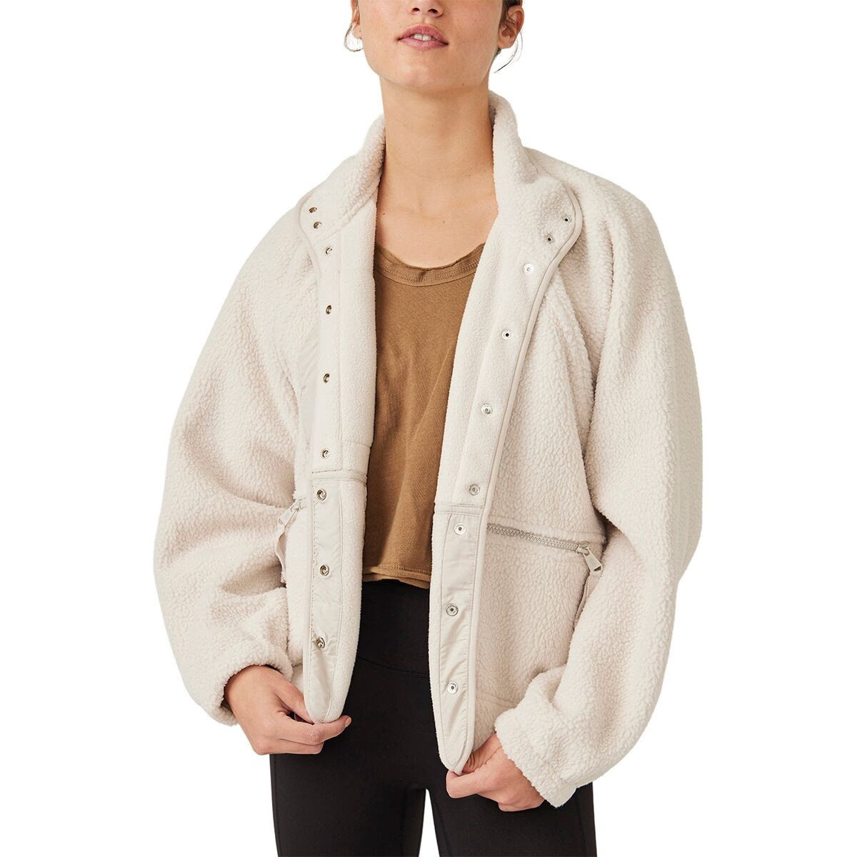 FP Movement Hit The Slopes Jacket - Women's Muted Beige, XS | Backcountry