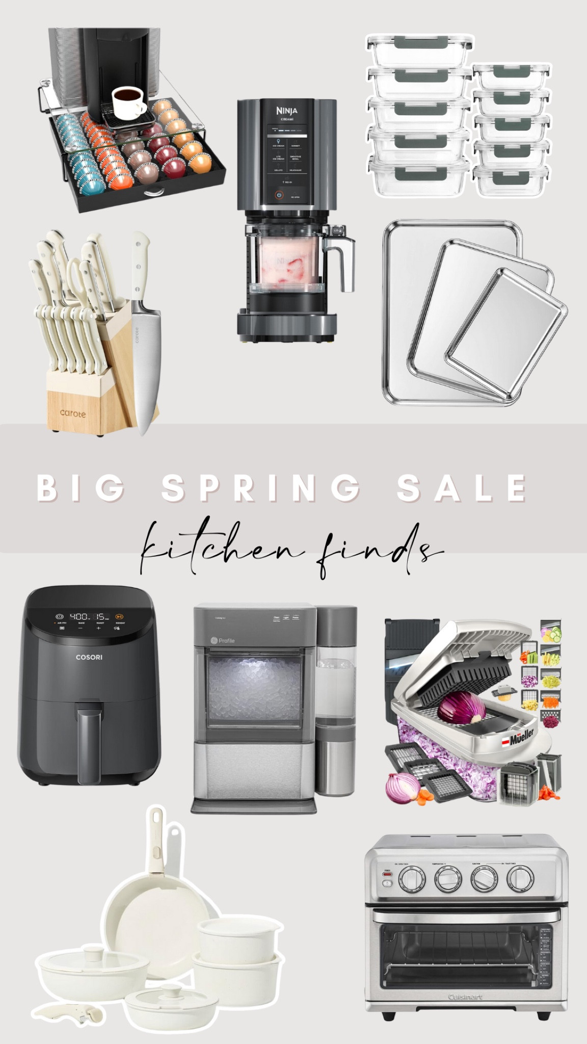 Some of my favorite Amazon Kitchen finds on sale for the Amazon Big Spring Sale! #amazonbigspringsale 

#LTKhome #LTKsalealert