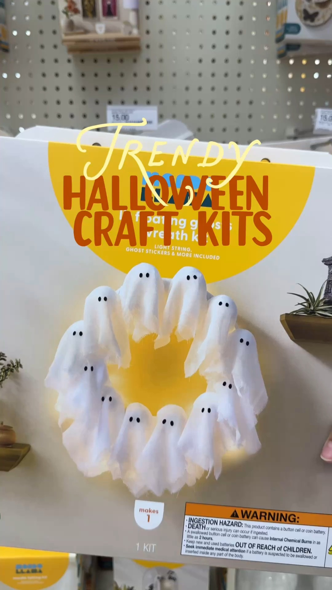 Make it an easy Halloween Girl’s craft night! Bring you own craft party, anyone? Best part is not having to source any material since they’re all in one kits!

#LTKSeasonal #LTKselfcare #LTKHome
