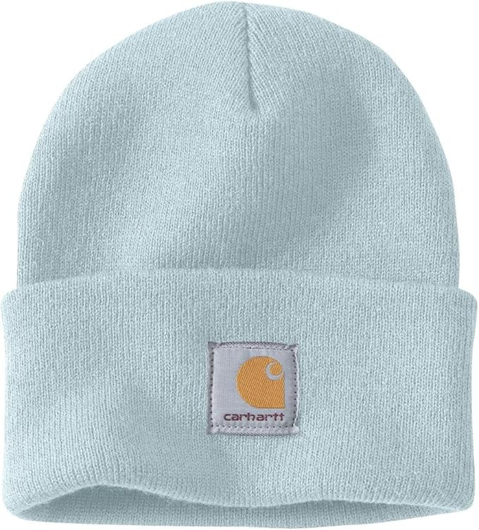Carhartt Men's Knit Cuffed Beanie, Winter White, One Size at Amazon Men’s Clothing store | Amazon (US)