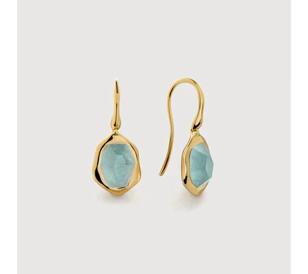 Odyssey Gemstone Wire Earrings | Monica Vinader (Global)