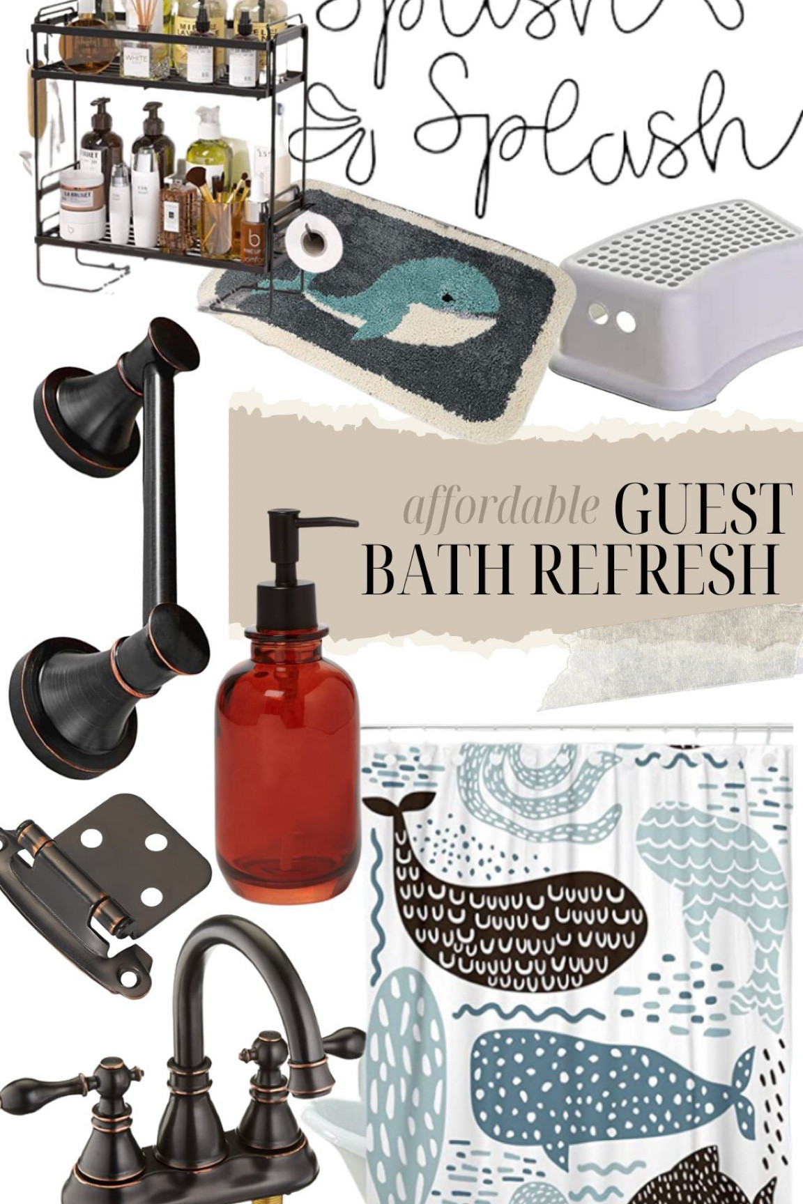 Budget-friendly bathroom renovation for under $500! 

#LTKhome #LTKunder100 #LTKunder50