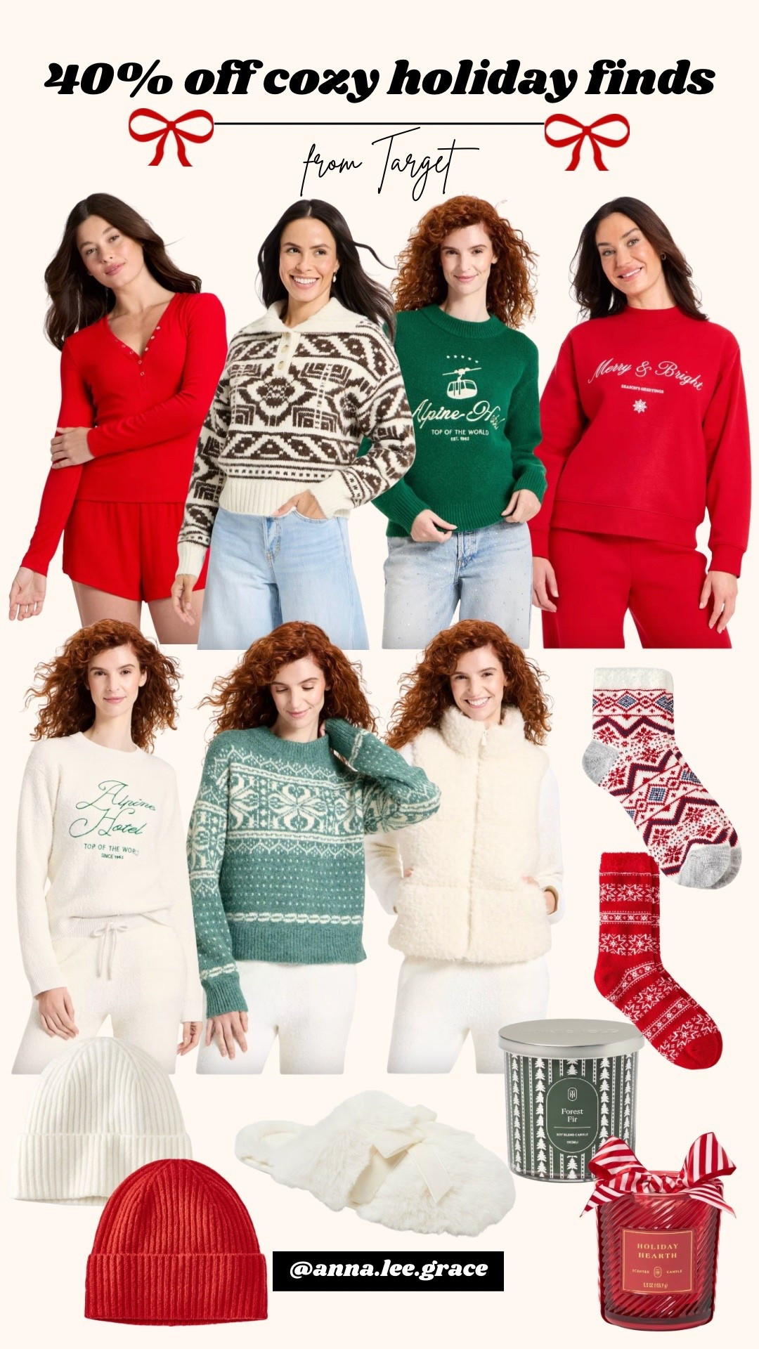 40% off cozy holiday finds from Target!

Target finds, Target holiday finds, Target favorites, winter outfits, winter fashion, winter accessories 

 

#LTKGiftGuide #LTKHoliday #LTKCyberWeek