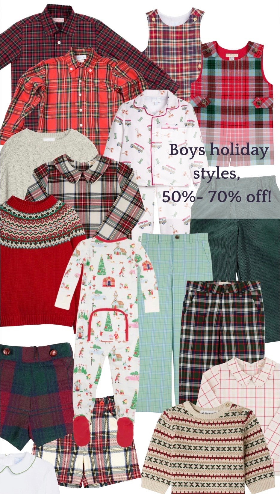 Get a head start on children's holiday clothes, Christmas dresses etc ... while summer sales have styles that are 50% + off - classic and timeless children's pieces with smocked details, embroidery, etc ..

#LTKBaby #LTKKids #LTKSeasonal