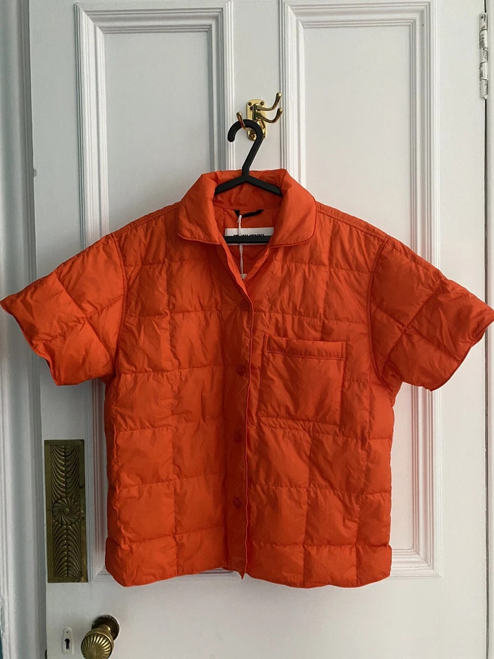 IENKI IENKI Short Sleeve Quilted Jacket/Shirt. M | eBay UK